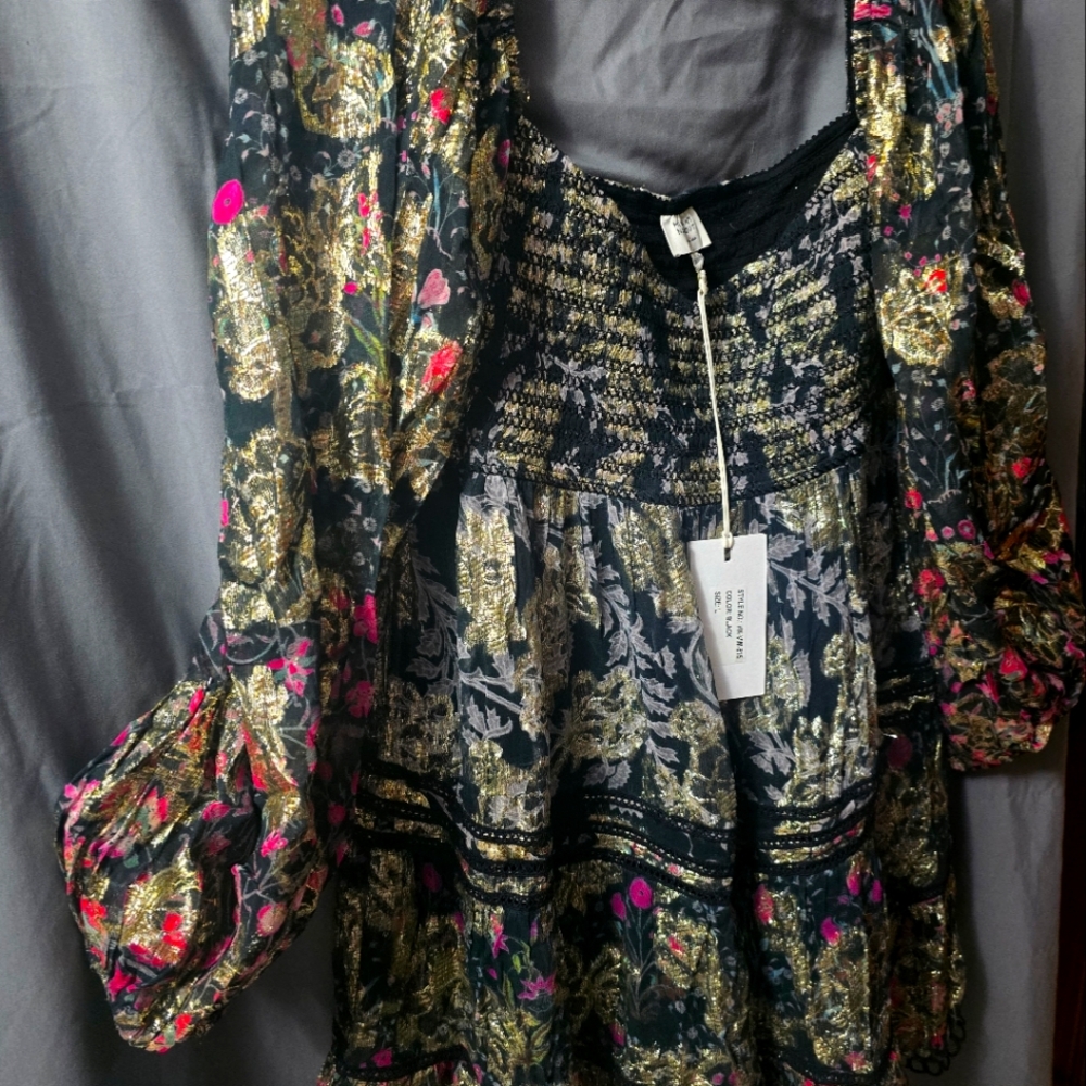 NWT Hemant & Nandita Mini Dress Large